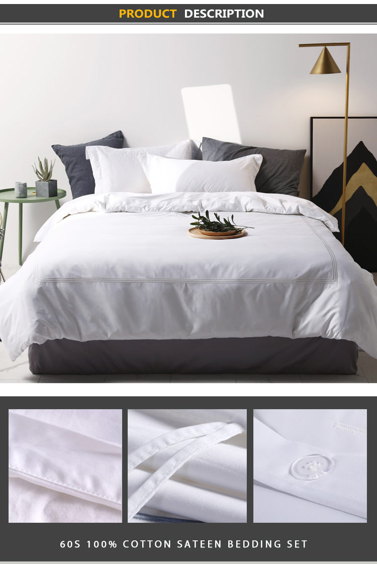 Hotel Embroidered Bedding Set