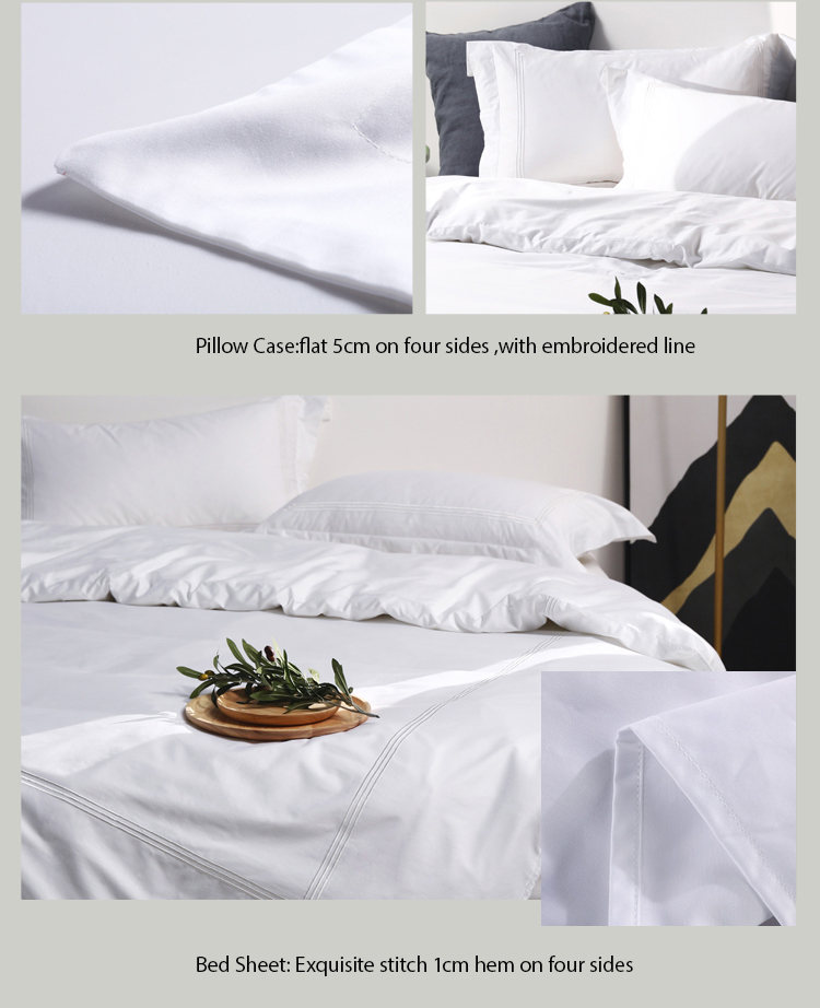 Hotel Embroidered Bedding Set
