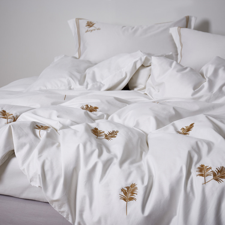 Embroidered Cotton Bedding Set