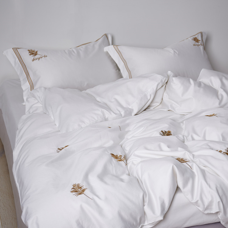 Embroidered Cotton Bedding Set