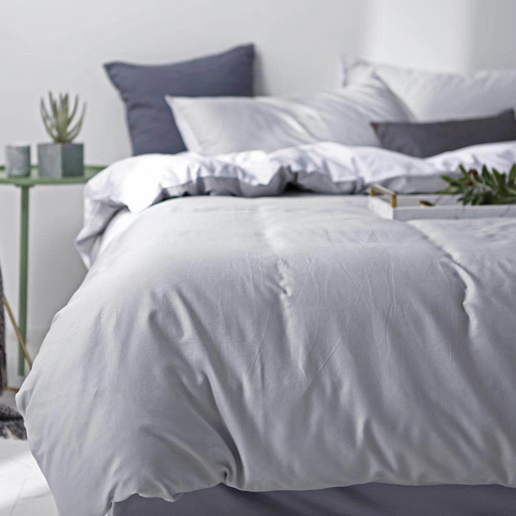 Hotel Plain Dyed Bedding Set