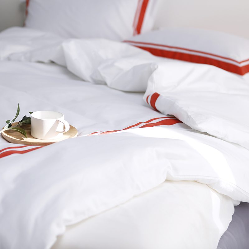 350t Satin Stitch Bedding Set
