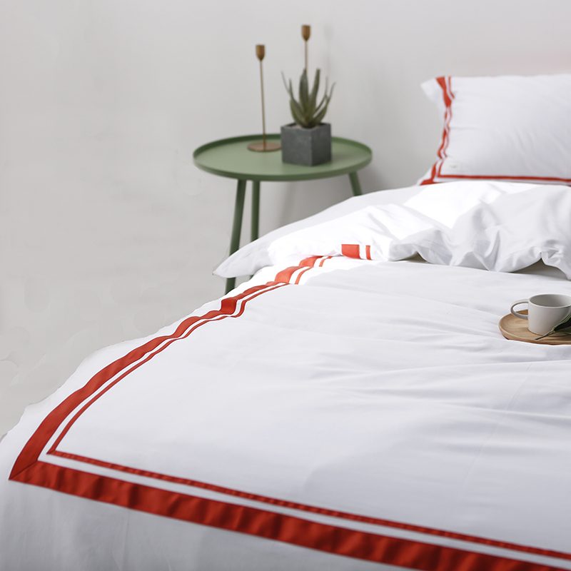 350t Satin Stitch Bedding Set