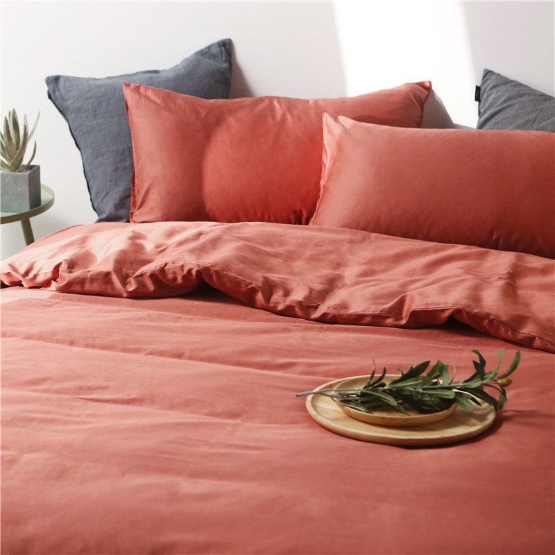 4pcs Sateen Bedding Set