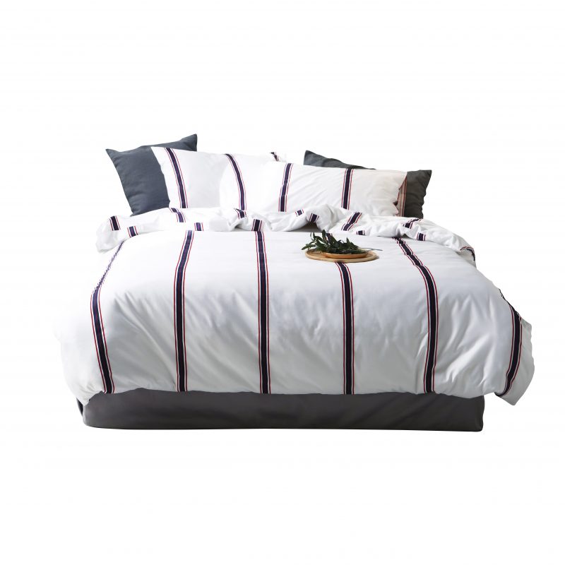 Cotton Stripe Bedding Set