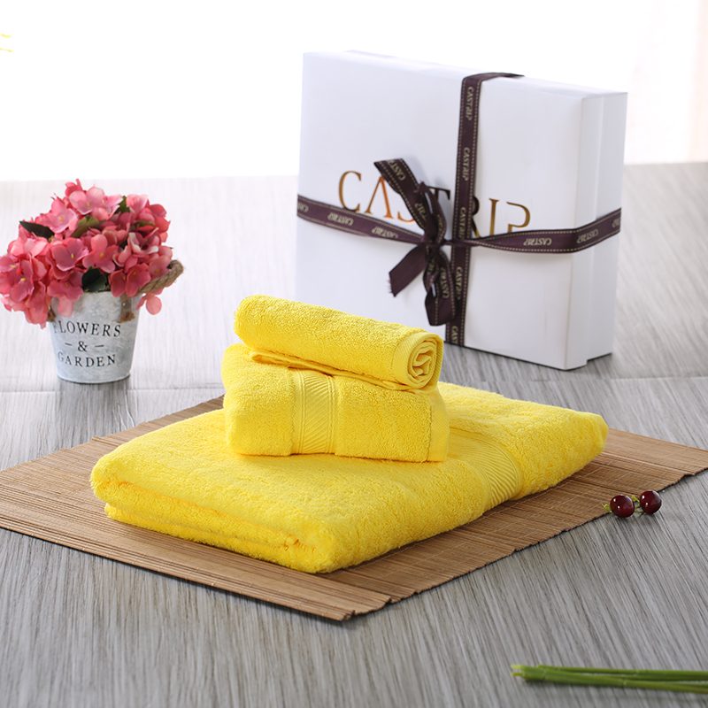 Cotton Hotel Towel Set, Dyed Towels Set you'll love in