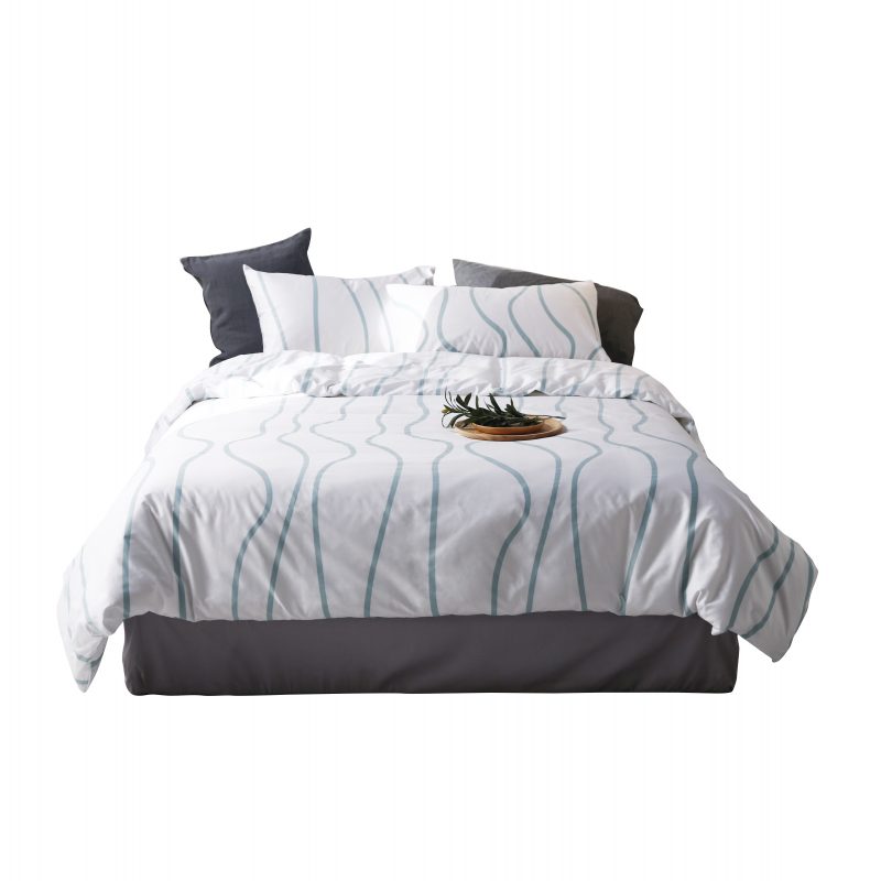 Striped Duvet Cover Set