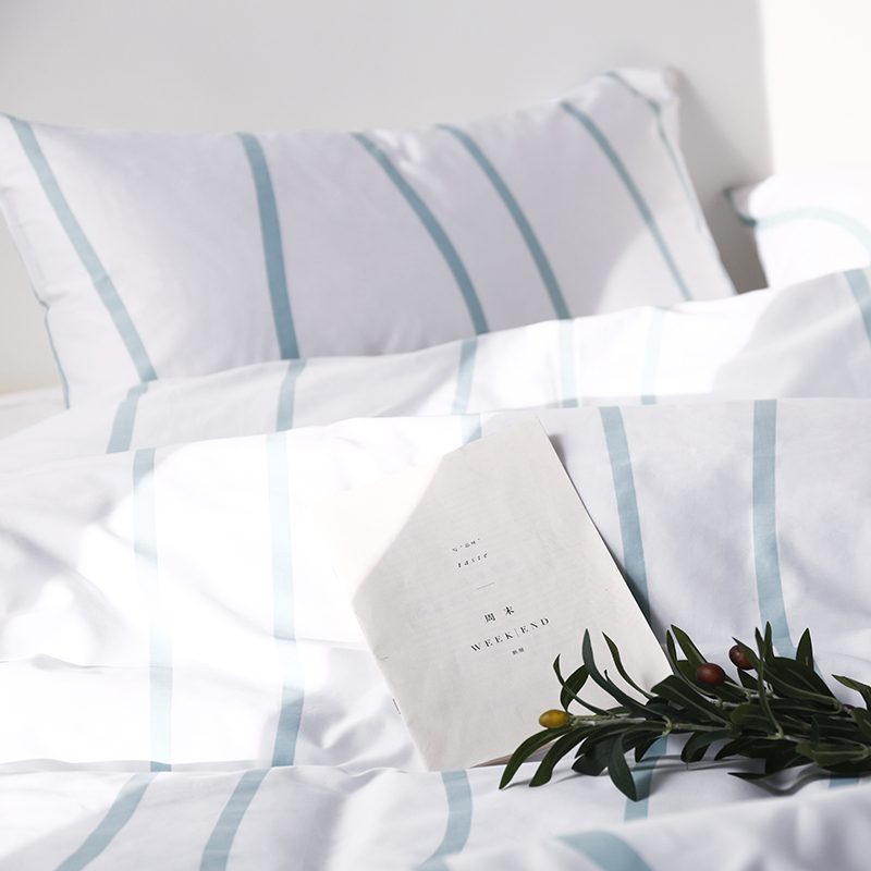 Striped Duvet Cover Set