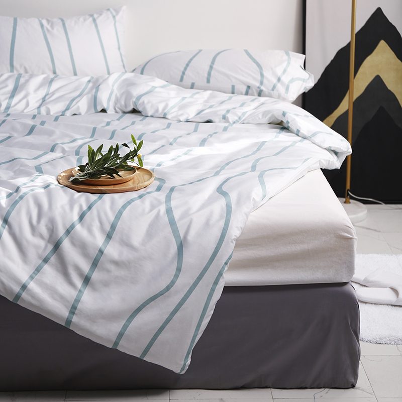 Striped Duvet Cover Set