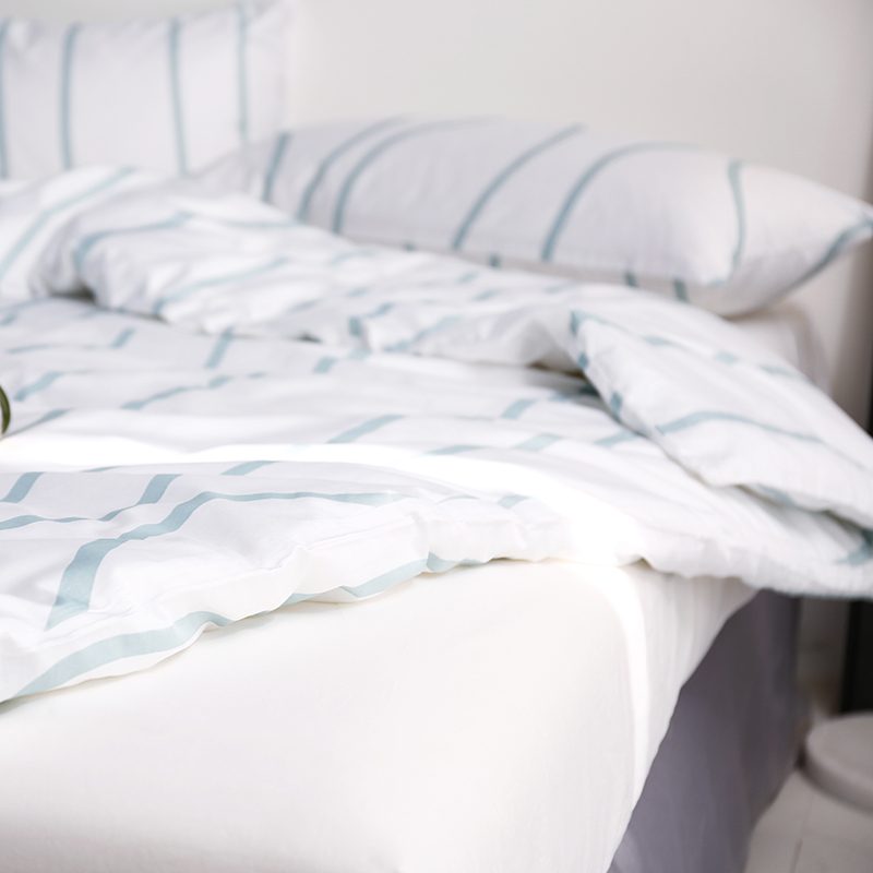 Striped Duvet Cover Set