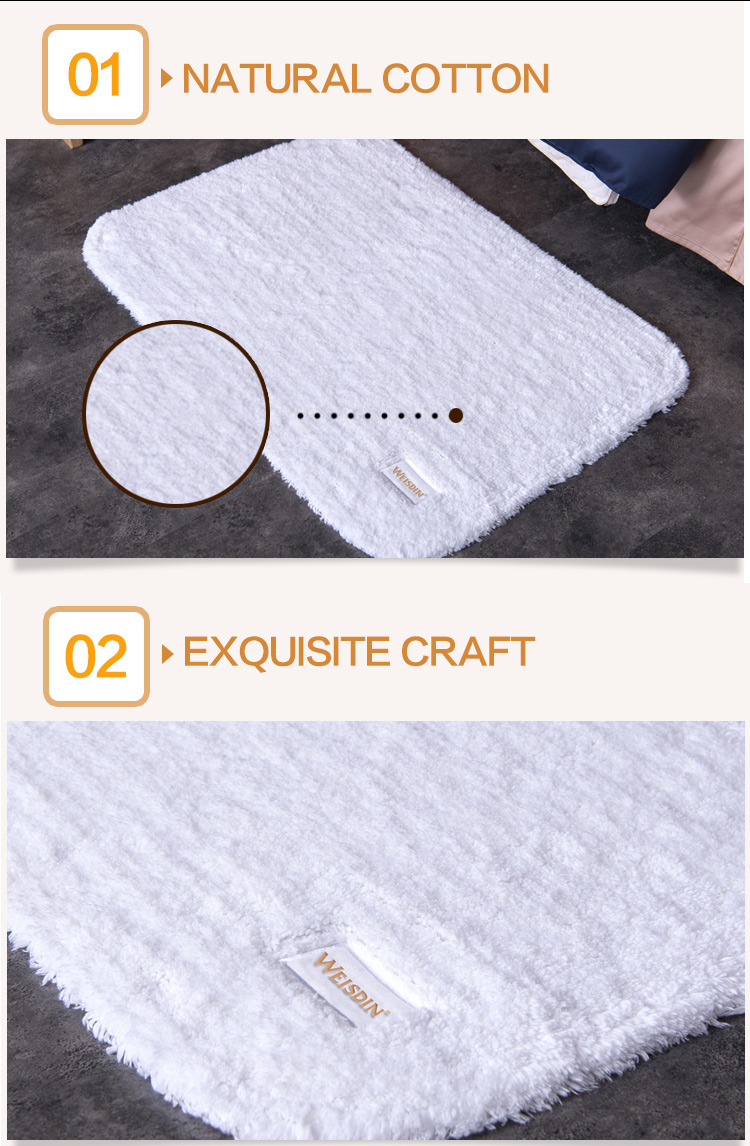 Terry Cotton Bath Rug
