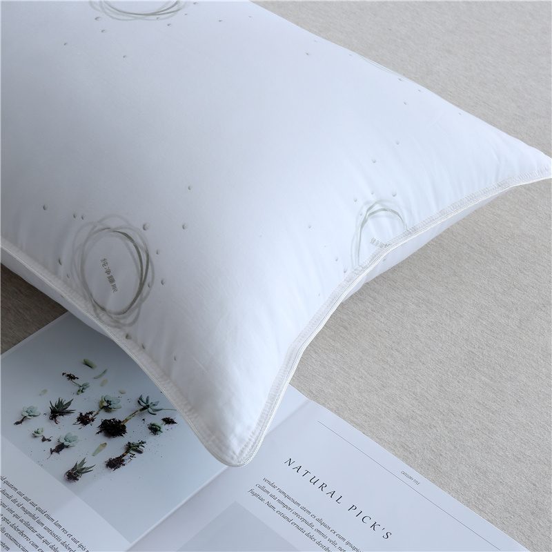Hotel Bed Pillow Far Infrared Pillow Antibacterial Pillow