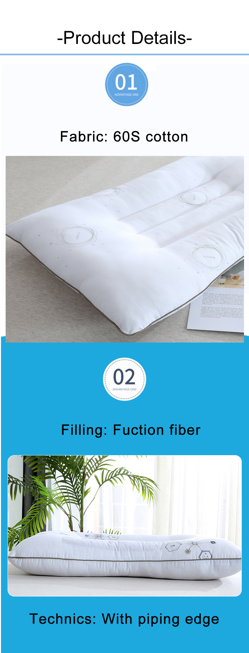 Luxury Hotel Pillows