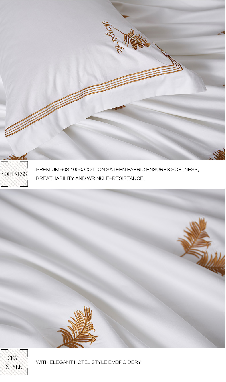 Embroidered Cotton Bedding Set