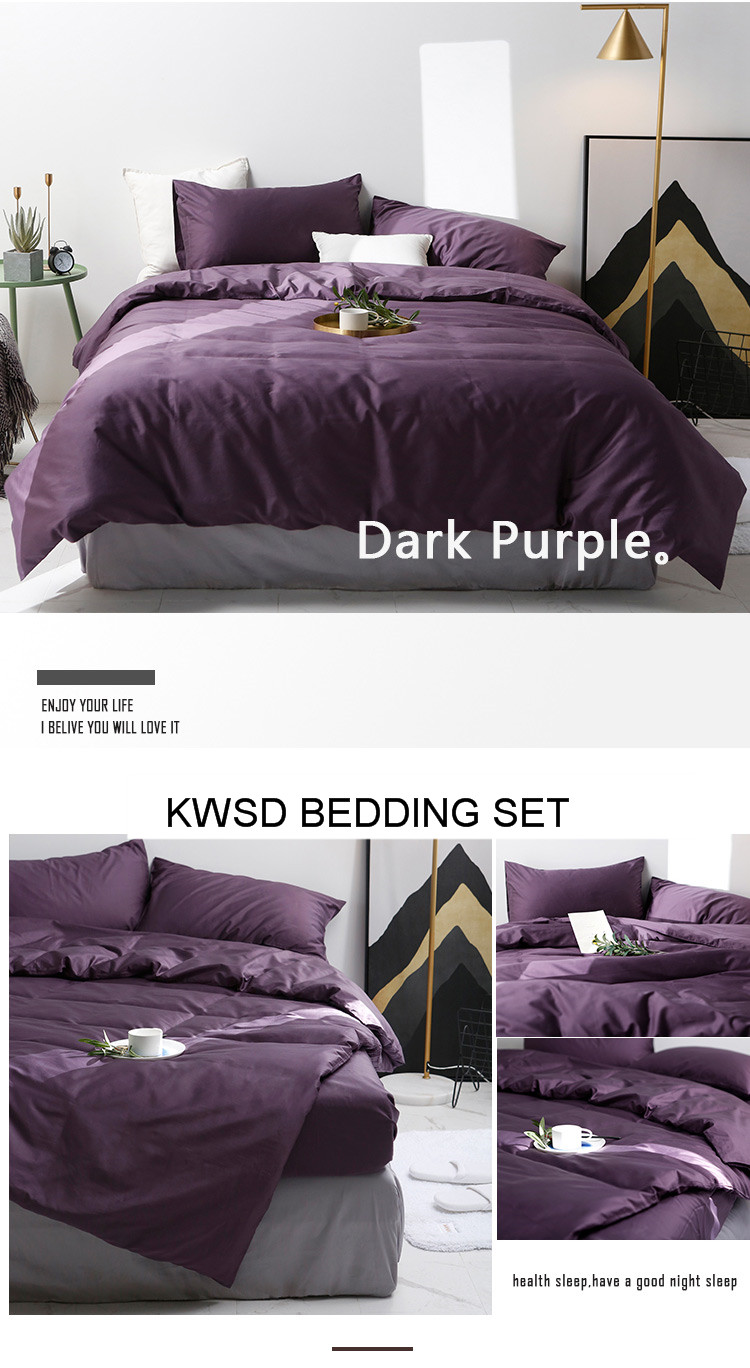 Plain Coloured Cotton Bed Linen