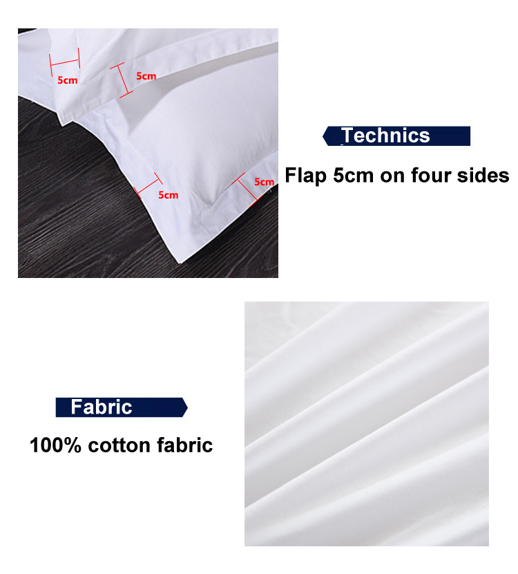 white pillow case