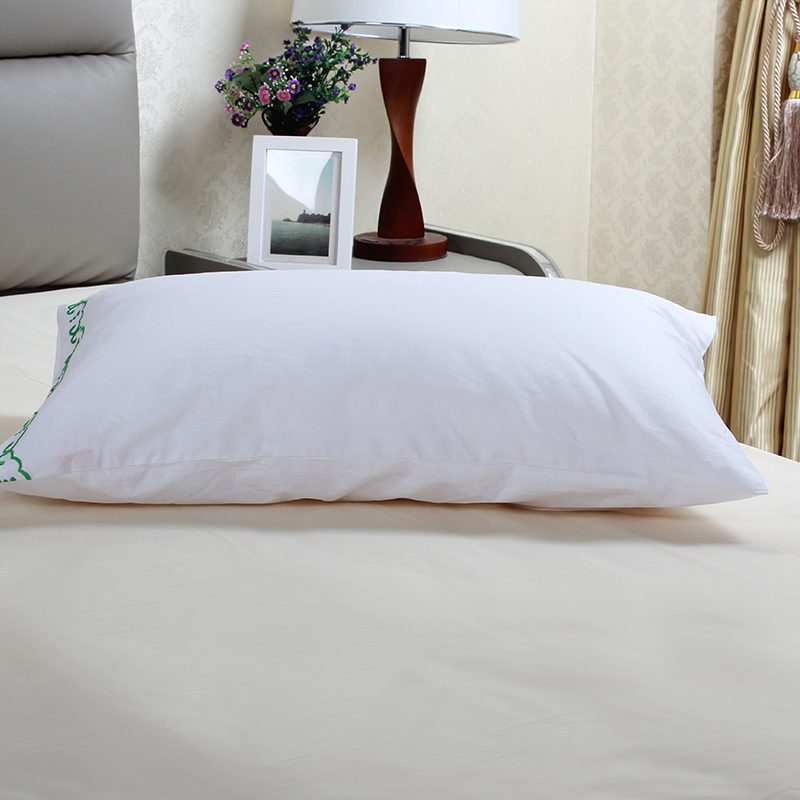 Embroidered pillowcase