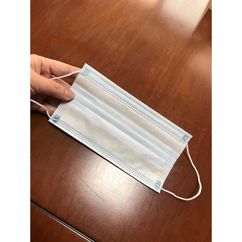 Disposable Protective 3-layer Non-woven Fabric Face Mask